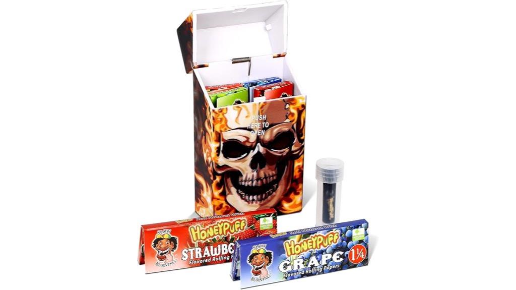 fruit flavored rolling paper set