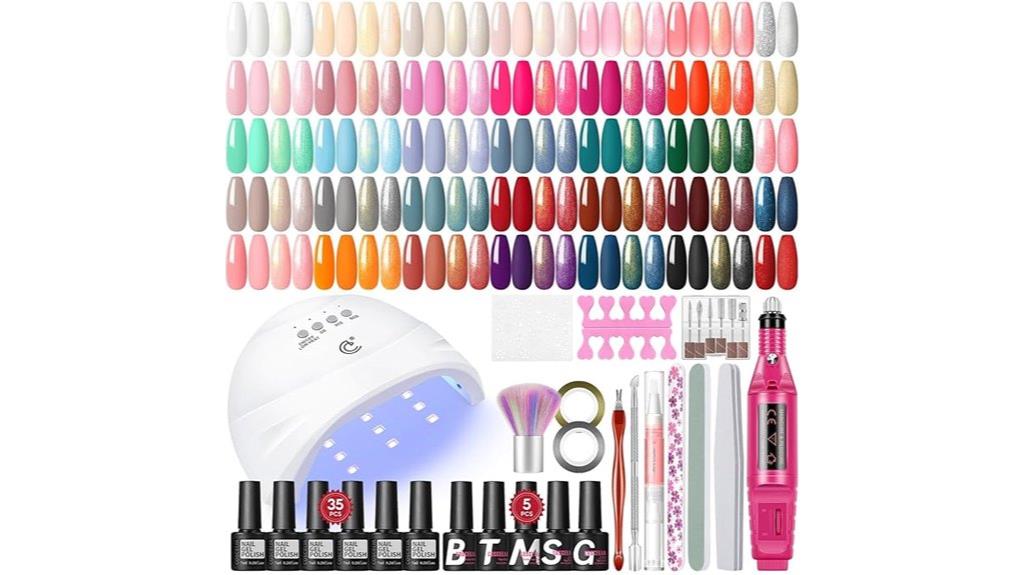 gel nail kit with uv