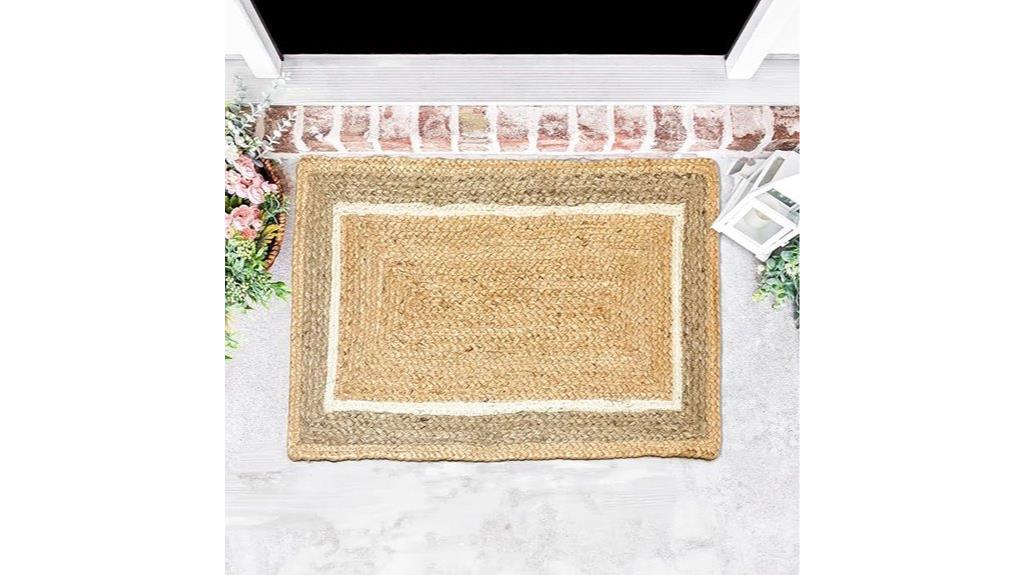 hand woven jute rug