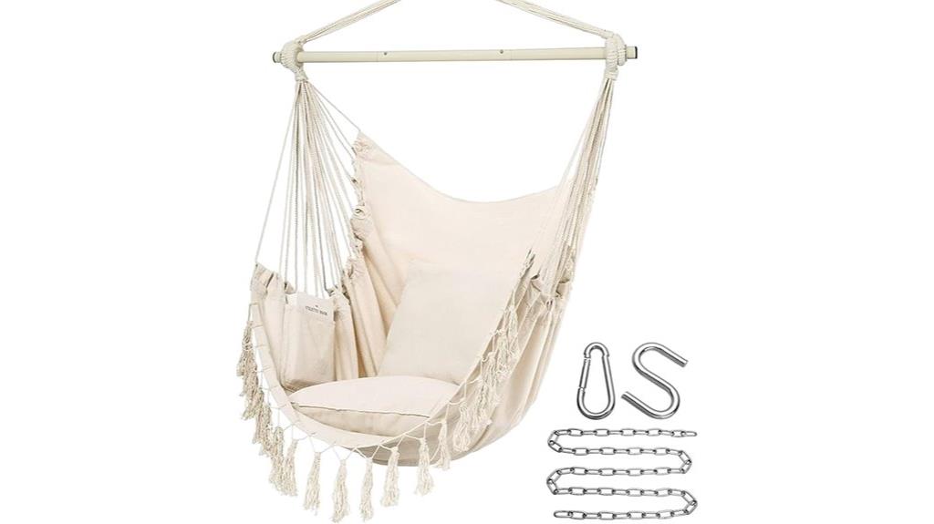 heavy duty hammock chair with accessories