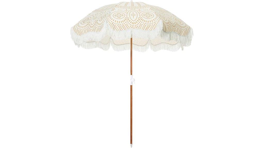 holiday umbrella with upf