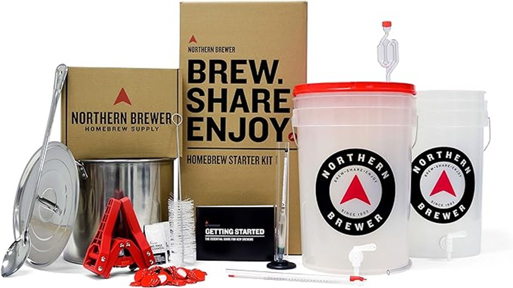 homebrewing starter set