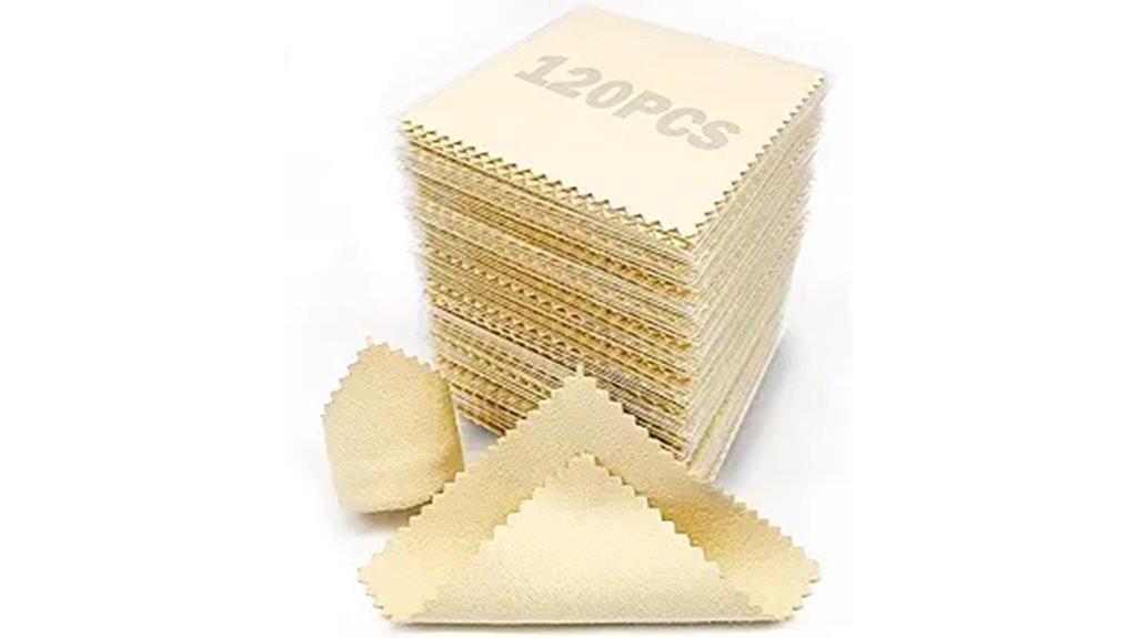 jewelry cleaning cloths pack