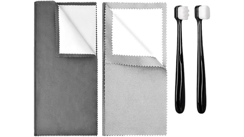 jewelry polishing cloth brushes