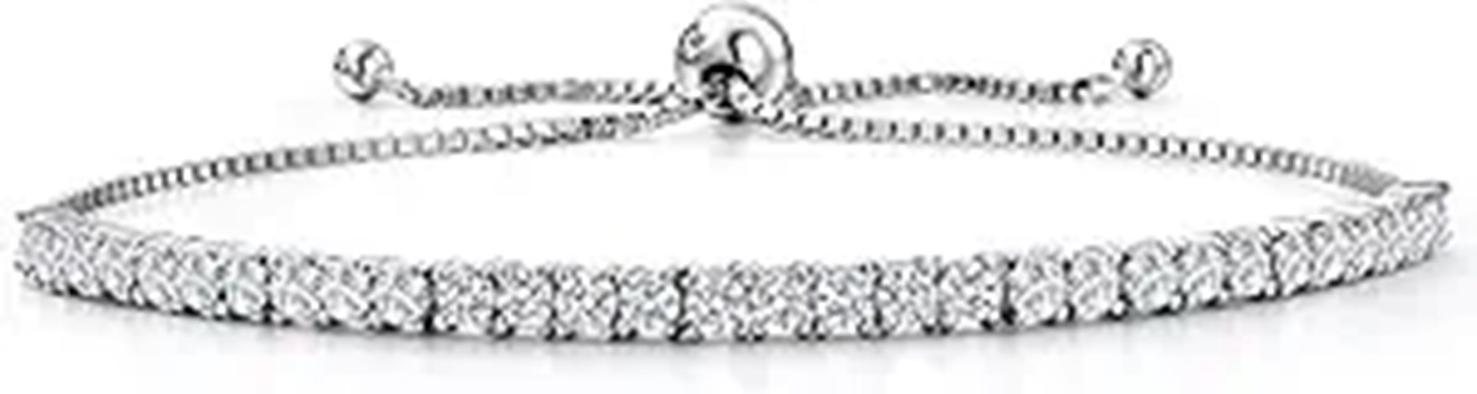 lab grown diamond tennis bracelet