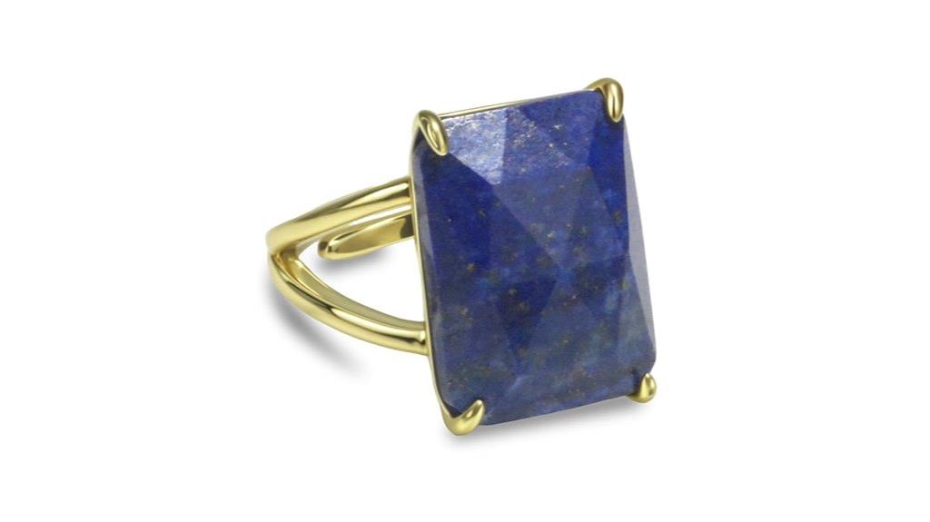 lapis lazuli gold ring