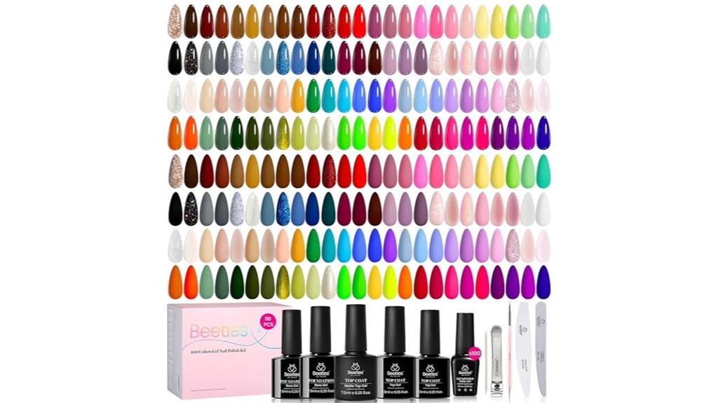 large 110 color gel set