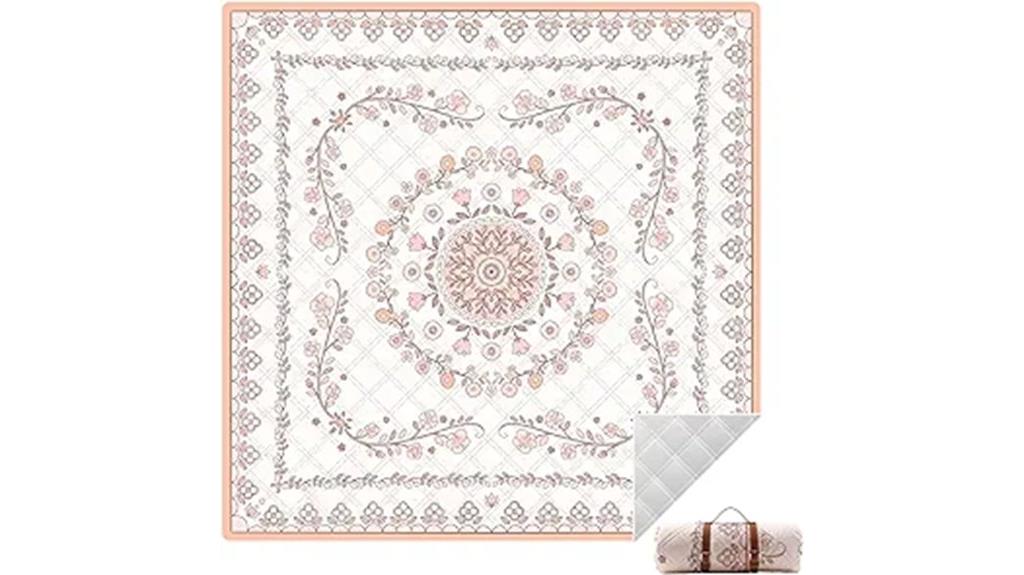 large boho picnic blanket