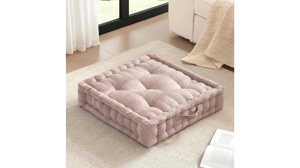 large intelligent meditation cushion