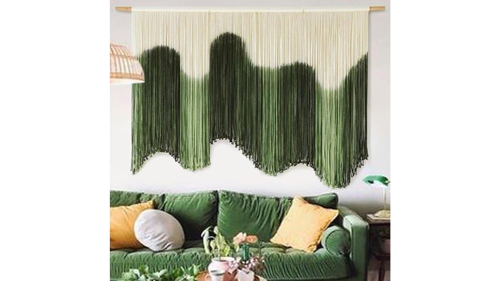 large macrame wall art