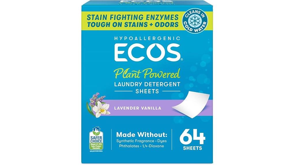 laundry detergent sheets pack