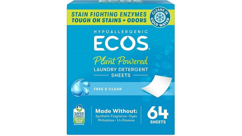 laundry sheets 64 count