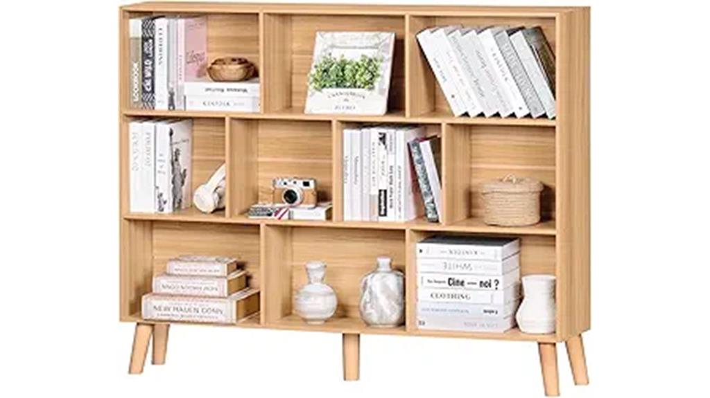 leyaoyao 10 cube bookcase