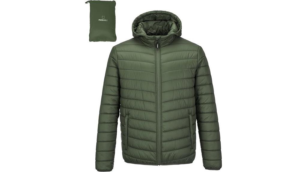 lightweight packable puffer jacket