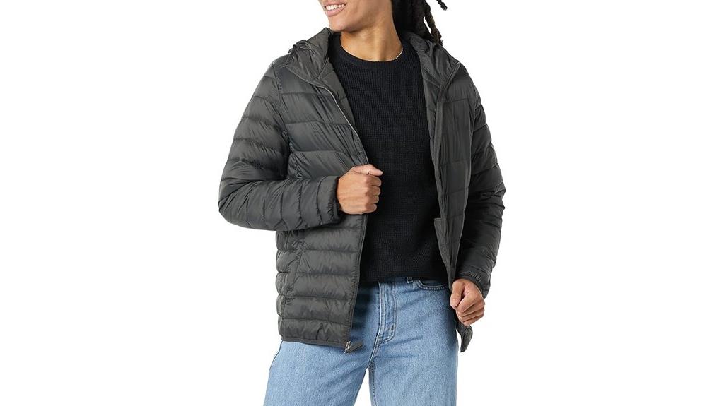 lightweight waterproof hooded jacket
