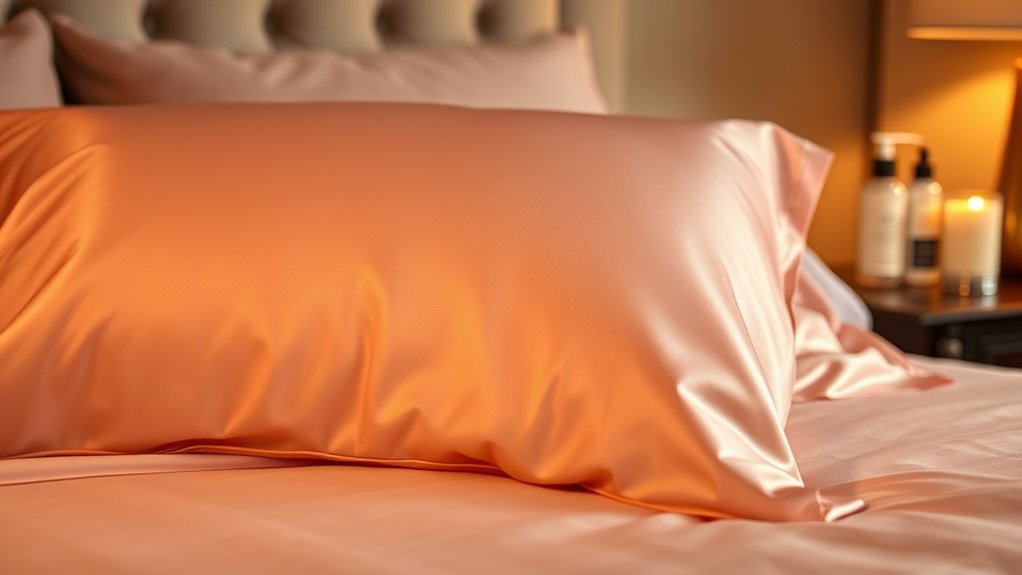 luxury silk pillowcases for hair