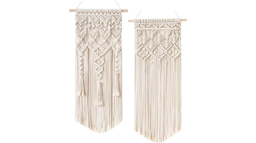 macrame wall hanging decor