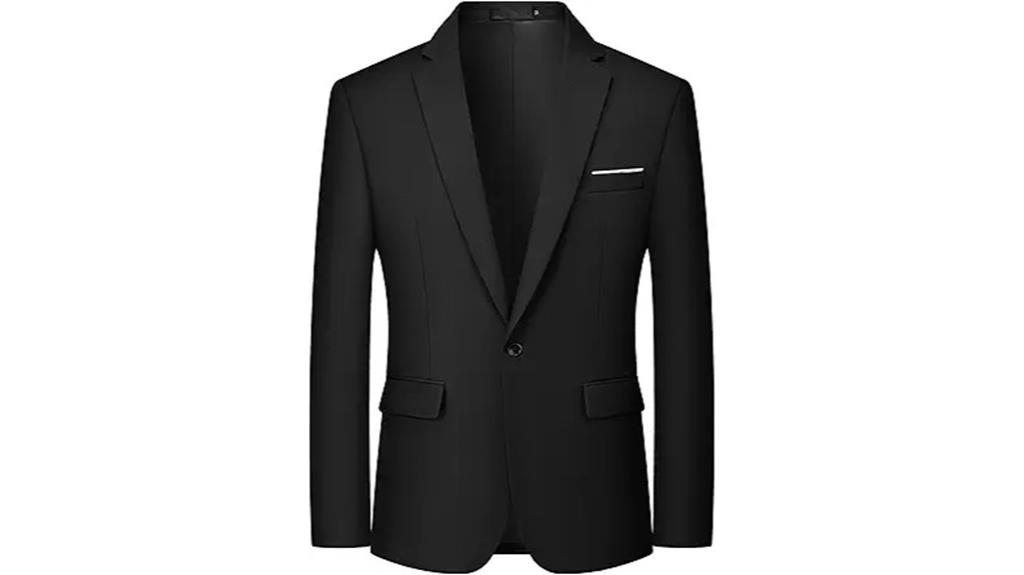 male casual blazer suit
