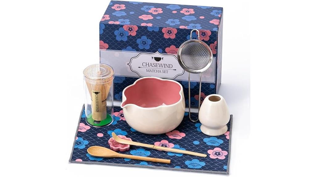 matcha tea accessories set