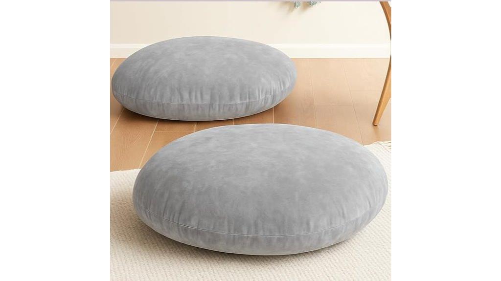 meditation cushions set of two