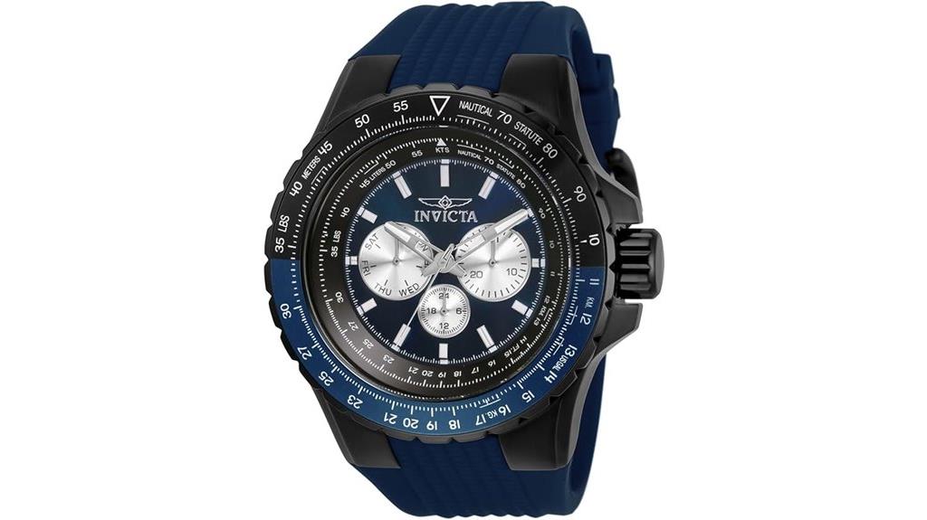 men s aviator quartz watch