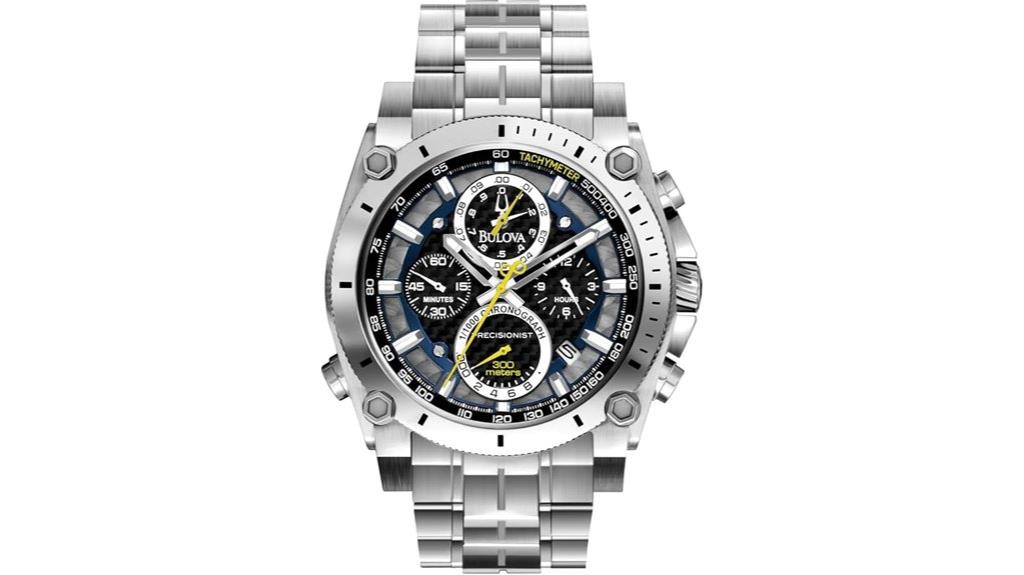 men s bulova chronograph watch