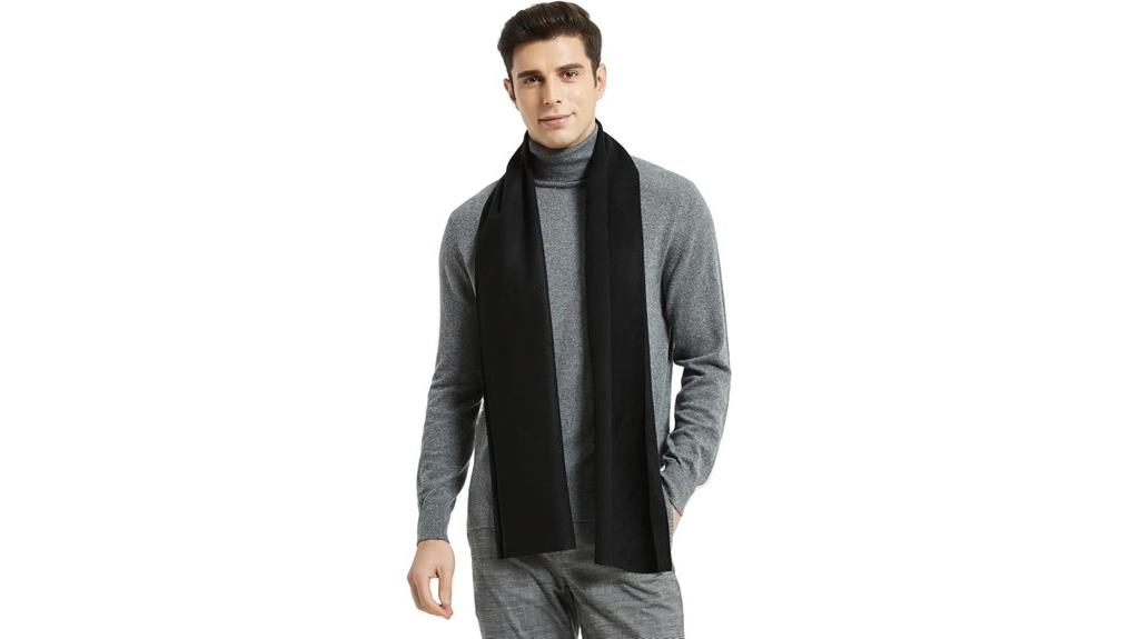 men s cashmere winter scarf