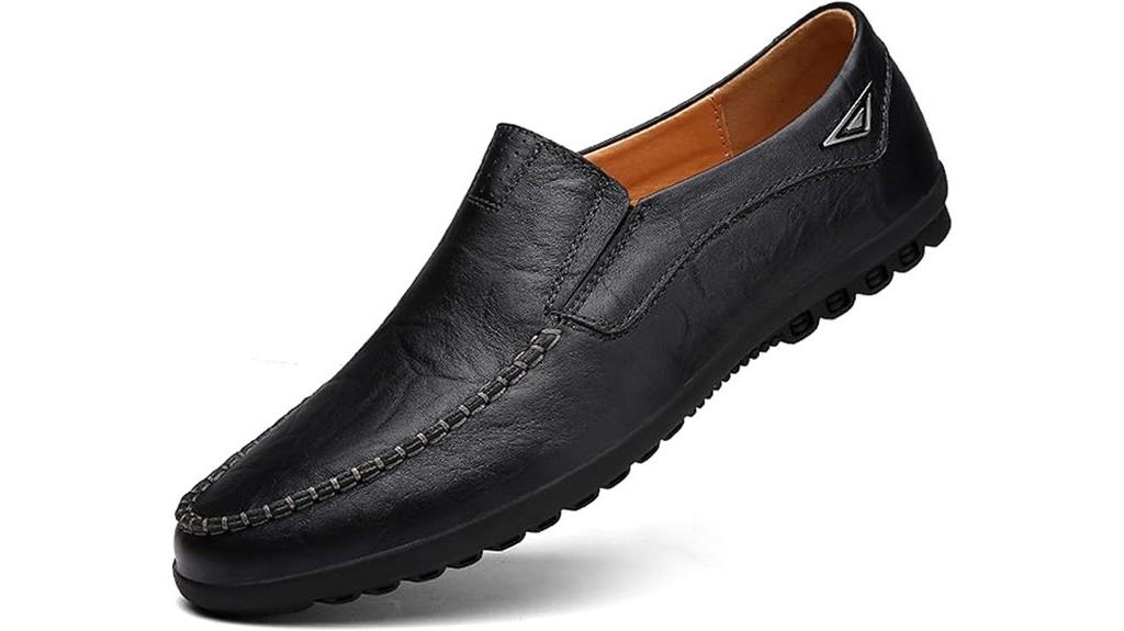 men s casual leather loafers