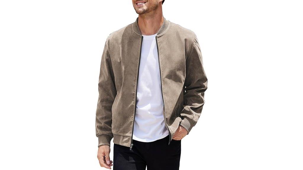 men s casual varsity jacket