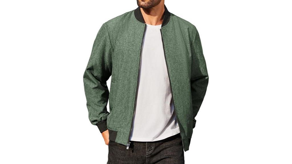 men s casual varsity jacket