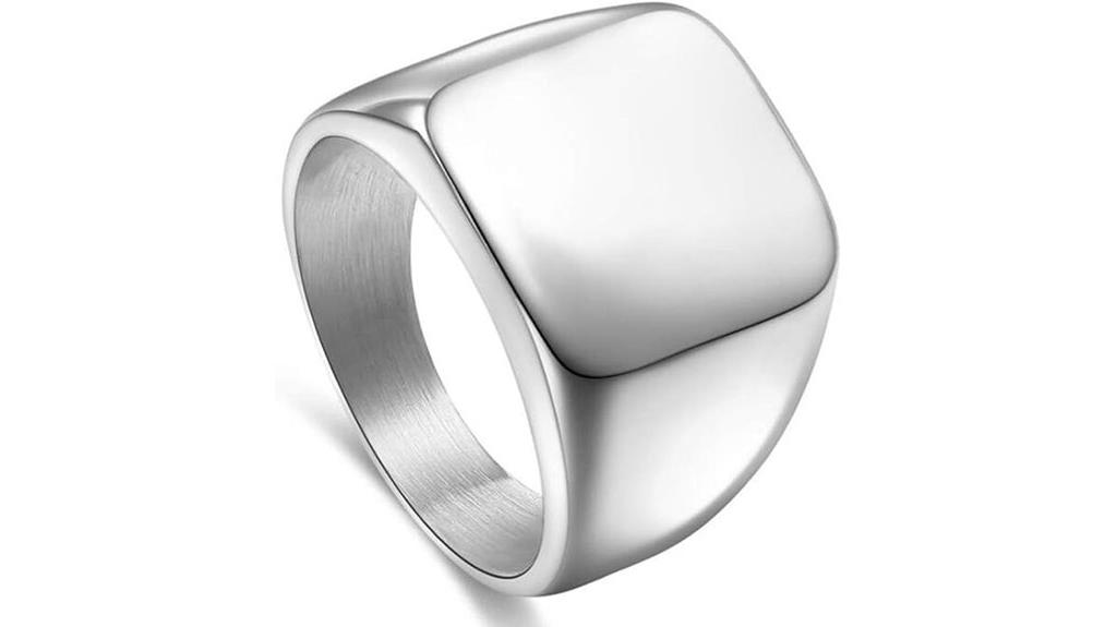 men s stainless steel rings