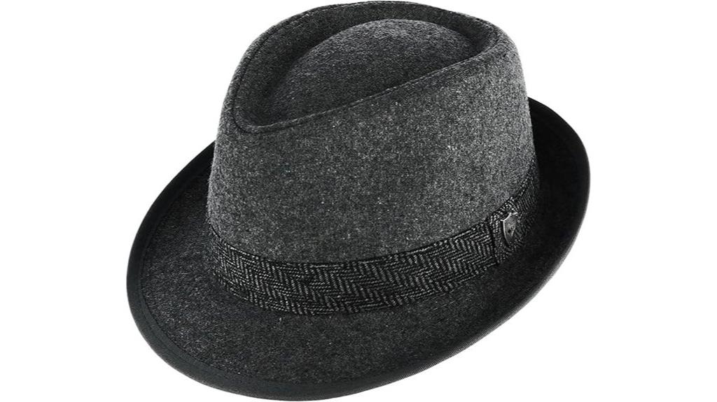 men s wool fedora