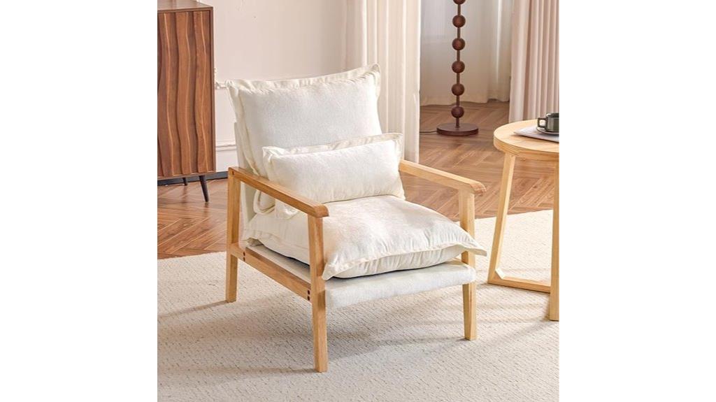 mid century cloud armchair