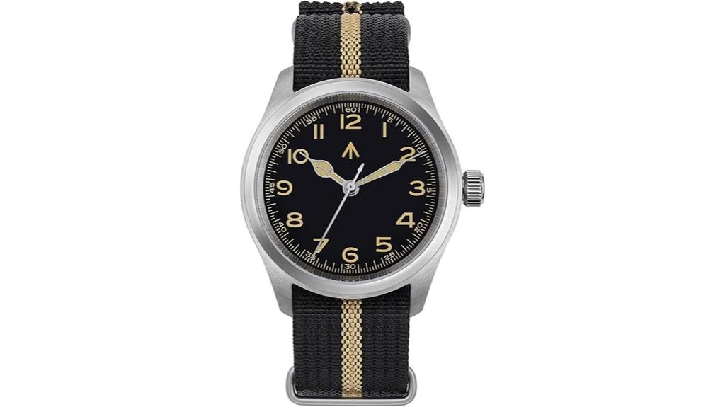 military style japanese watch