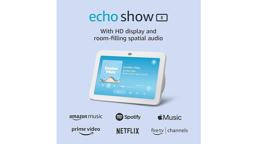 newest echo show 8