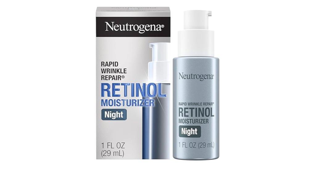 nighttime retinol wrinkle cream