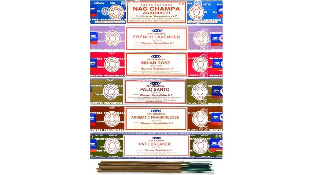 organic incense gift set