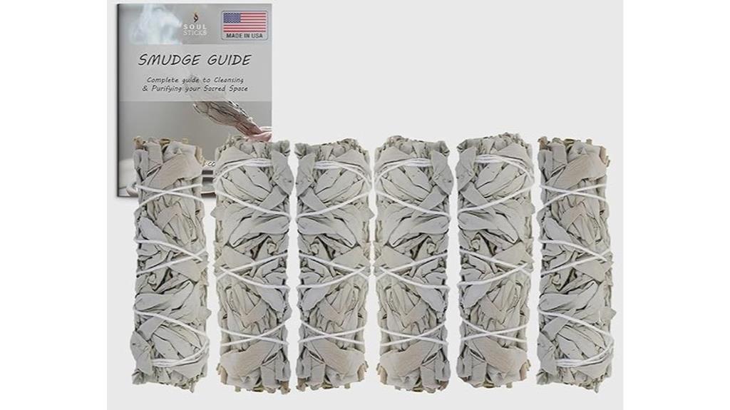 organic white sage smudge sticks