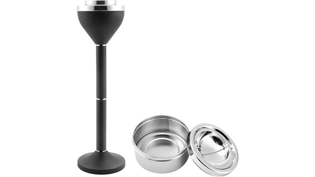 outdoor smoking receptacle
