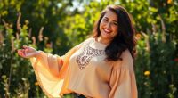 plus size boho tops 2025