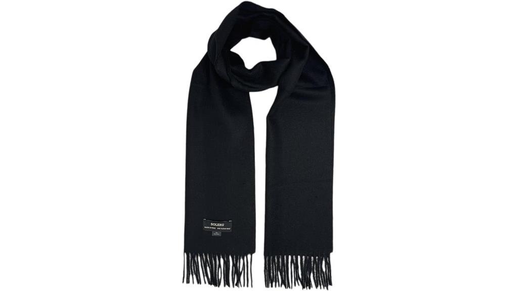 premium baby alpaca wool scarf