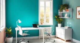 productive home office colors