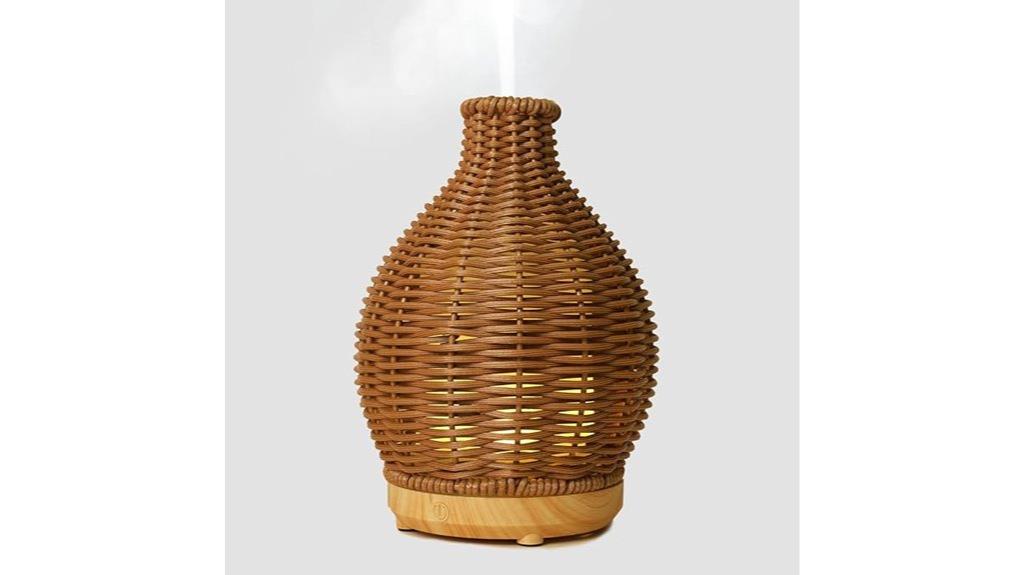 rattan diffuser with timer