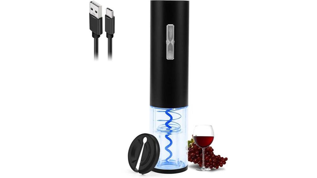 rechargeable electric wine opener
