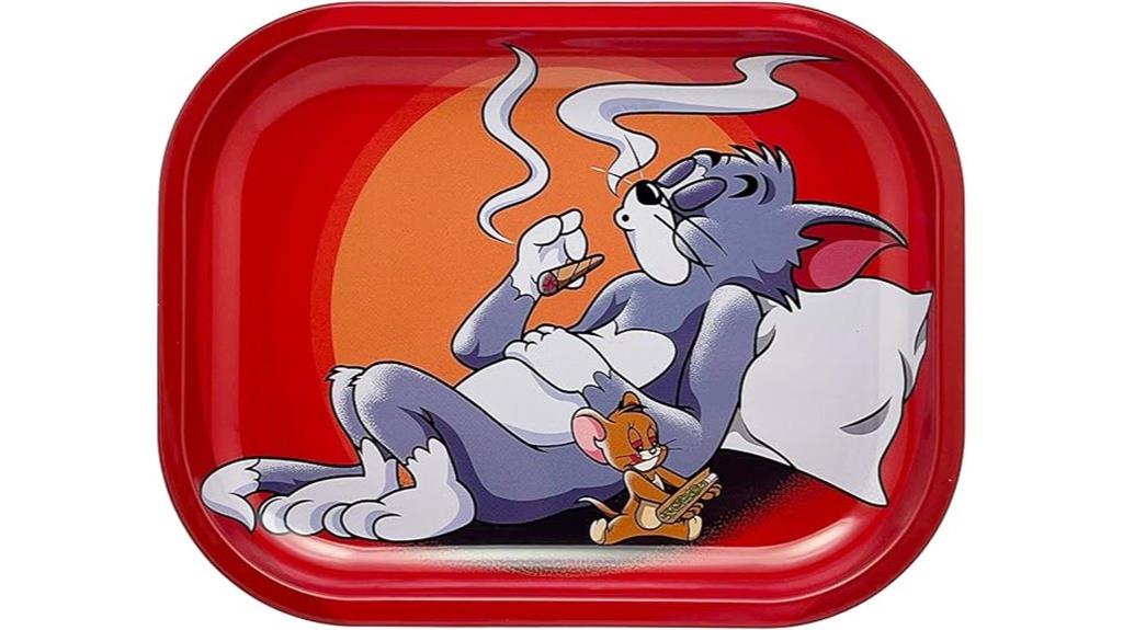 red 7x5 5 inch tray