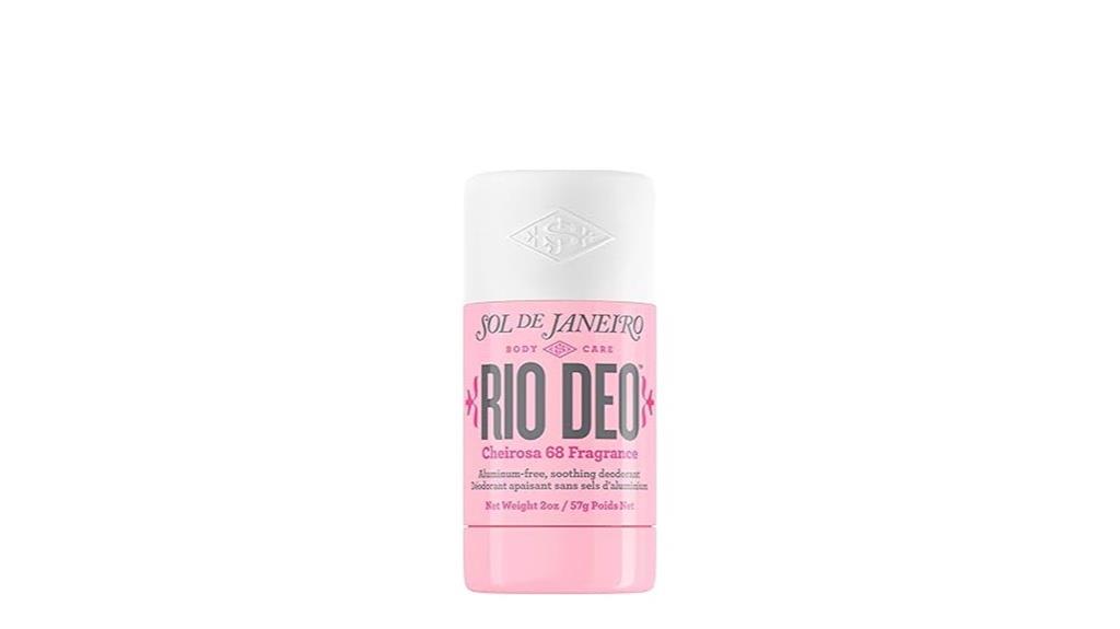 refillable aluminum free deodorant
