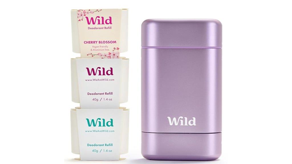 refillable scented deodorant pack