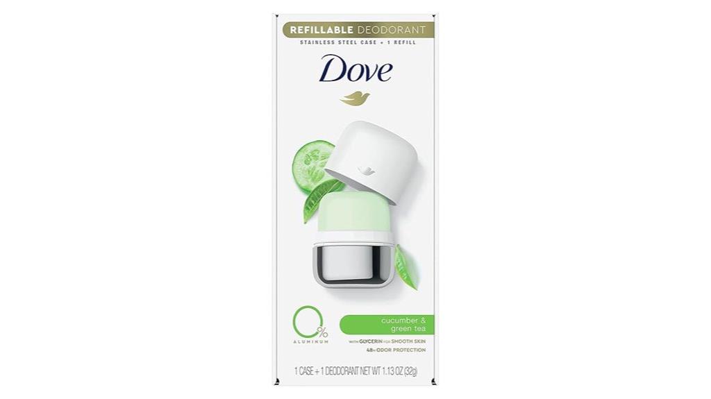 refillable women s deodorant kit