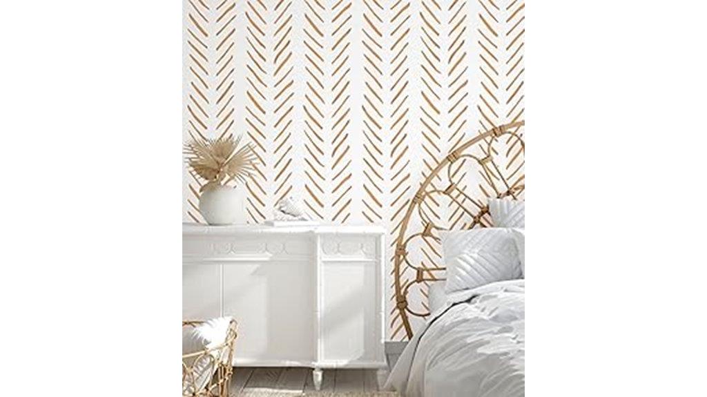 removable chevron vinyl wallpaper