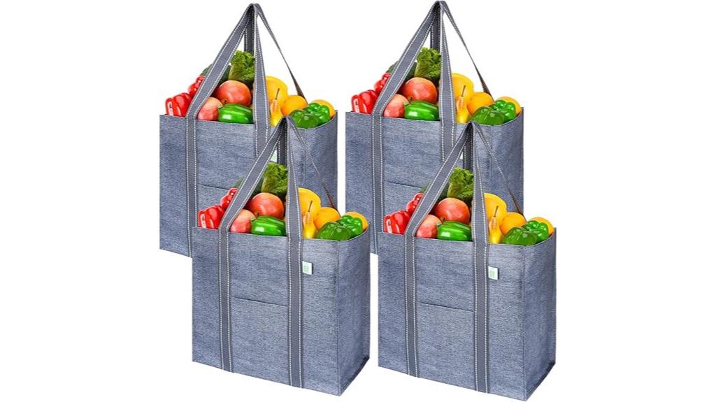 reusable grocery bag set